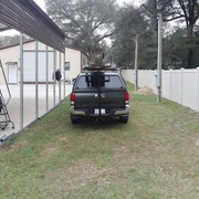 DURAFORCE 750lbs 75" Pick Up Truck Bed Hitch Extender RACK Canoe Boat Kayak Lumber w/Flag