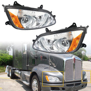 DURAFORCE 2P Headlight Fit 2008-2017 Kenworth T170 T270 T370 T470 T440 T660 Left & Right