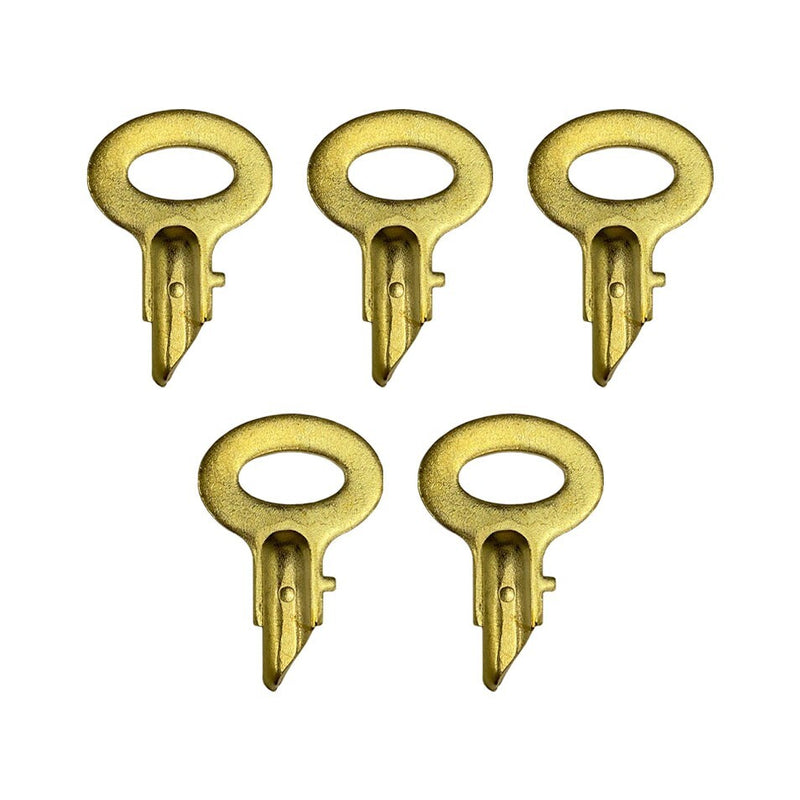 DURAFORCE 72162639 Ignition Key for Allis Chalmers White Case IH Oliver Tractor Skid 5 Pk