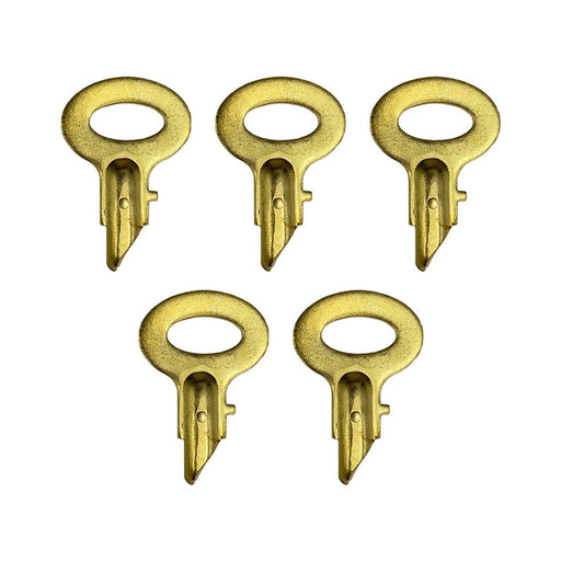 DURAFORCE 72162639 Ignition Key for Allis Chalmers White Case IH Oliver Tractor Skid 5 Pk