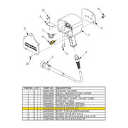 DURAFORCE Toggle Switch 634200000 for Auto Crane Fit Pistol Grip Model Pendant Transmitter