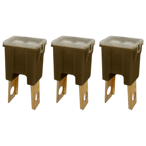 DURAFORCE 140A Straight Male Fuse Cartridge FLM PAL Auto Link for Car Truck RV SUV 3 Pack