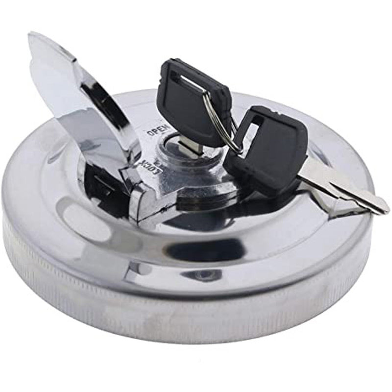 Fuel Cap For John Deere Excavator 330CLC 370C 80C 160C LC 550LC 750 2 Keys