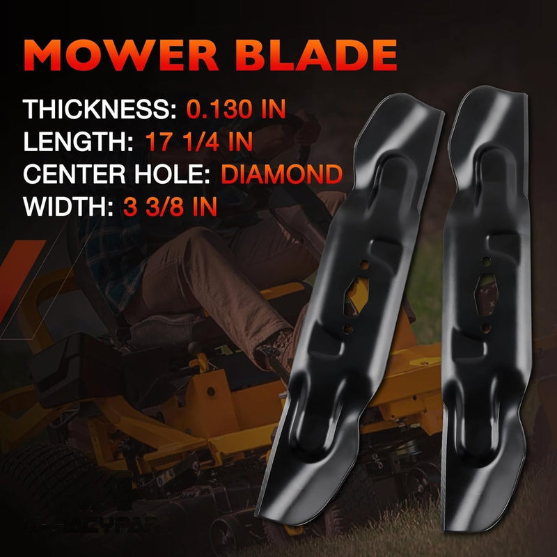 742P05094 618P09256 Blade Spindle Kit for Cub Cadet MTD ZT1 50 Inch Deck