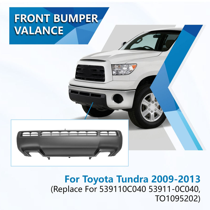Textured Front Lower Bumper Valance Cover For Toyota Tundra 2009-2013