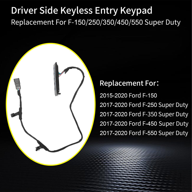 FL3Z 14A626 AD Keyless Entry Keypad for Ford F150 F250 F350 F450 F550 2015 2020
