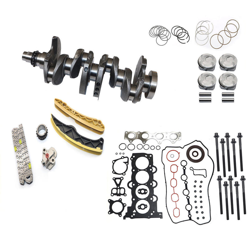 Engine Rebuild Kit Piston Gasket Bolt Timing Kit Crankshaft for Hyundai for Kia