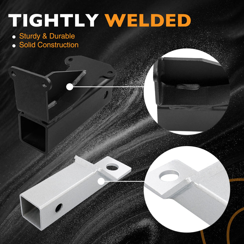 093113623 093113698 2 Trailer Hitch Receivers Kit for Bad Boy and Maverick