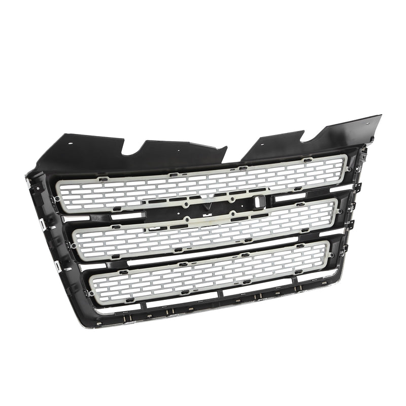 DURAFORCE Front Bumper Grille Black w/Chrome Trim For 2010-2015 GMC Terrain SLT GM1200630