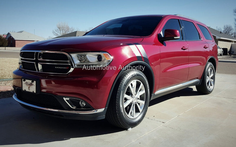 3 Inch Dual Fender Stripe Hash Mark Decal Graphic Kit for Dodge Durango