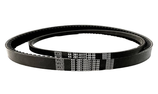 DURAFORCE JW1-G6241-00-00 JW1-H1173-00 Drive And Stater Generator Belt Set For Yamaha G29