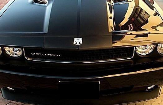 DURAFORCE Vinyl Rally Stripes Racing Stripe Hood Trunk Roof for Dodge Challenger 10 Inch