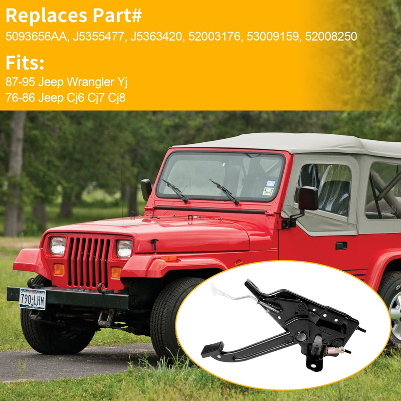 5093656AA Parking Emergency Brake Pedal for Jeep Wrangler YJ CJ6 CJ7 CJ8