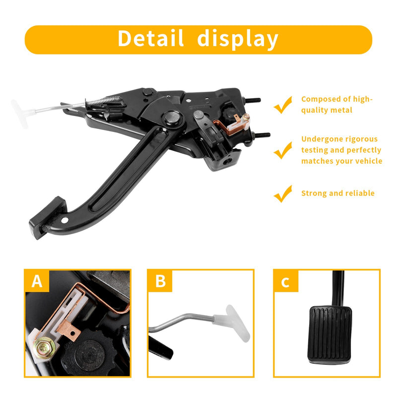 5093656AA Parking Emergency Brake Pedal for Jeep Wrangler YJ CJ6 CJ7 CJ8