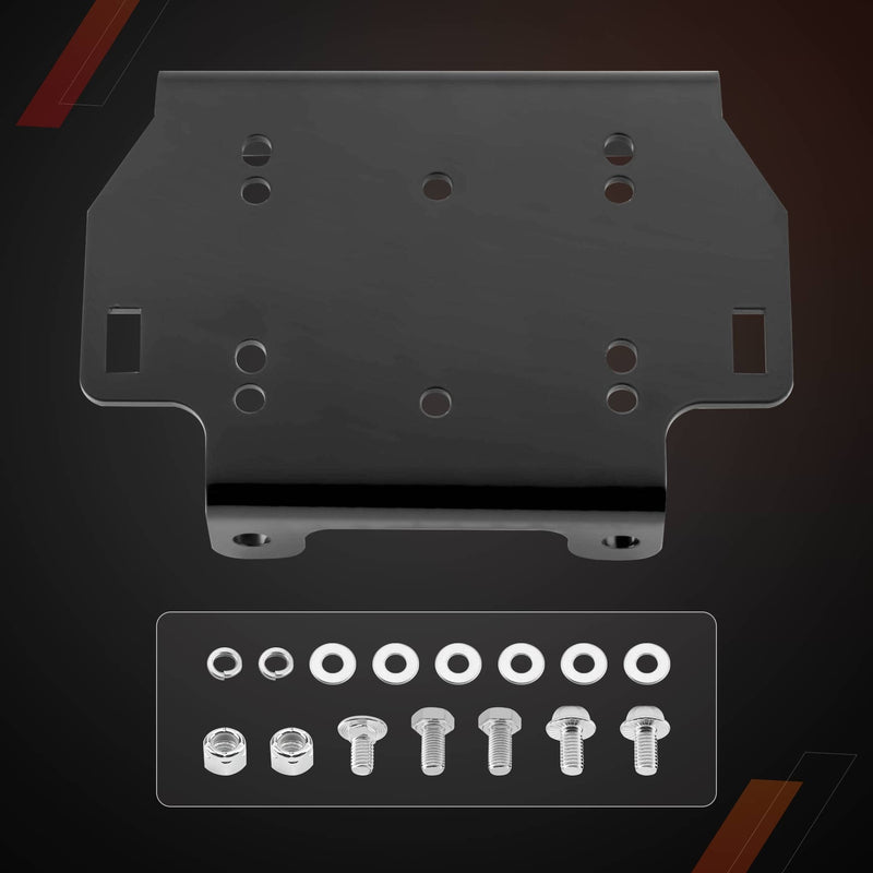 101275 Winch Plow Mount Bracket Plate for Yamaha Grizzly Kodiak 700 2016 2023