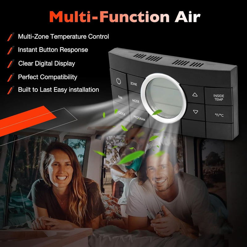 3314082000 RV Multi Zone Thermostat 10 Button Comfort Control Center for Dometic