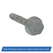 DURAFORCE 11609609 M12x1.75x110 Multi Purpose Bolt For GM Chevy Buick GMC Cadillac