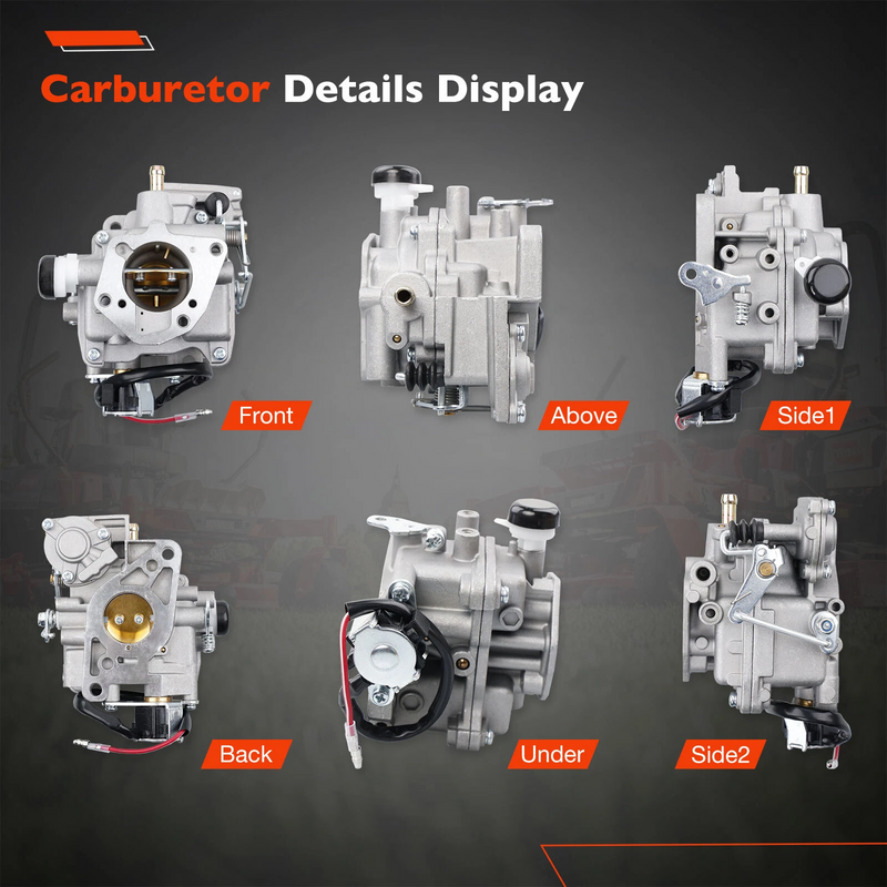 24853162S Carburetor With Fuel Pump Set For Kohler CH25 CH730 CH740 Engine Carb