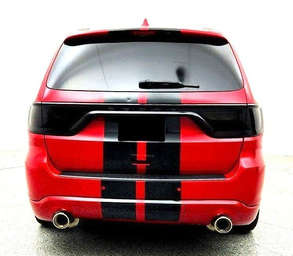 DURAFORCE 10 Inch Vinyl Rally Stripes Racing Stripe Kit for Dodge Durango