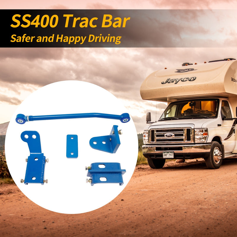SS400 Rear Track Bar Adjustable Trac Bar for Ford F53 V10 16 19.5K GVWR