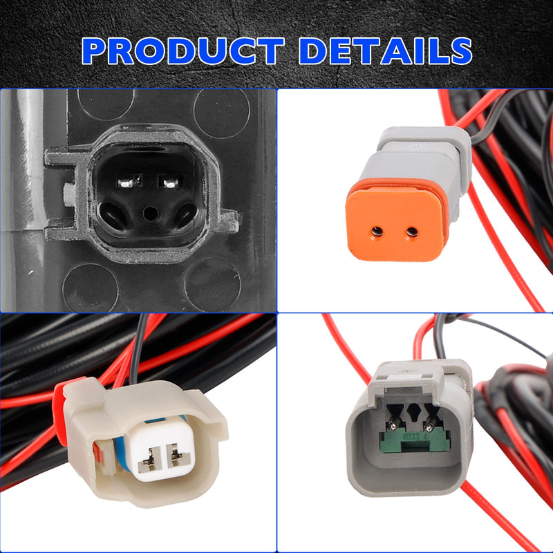 LED Truck Bed Light Lamp Assy Kit W Wires For 2021-2025 Ford F150 Plug Play