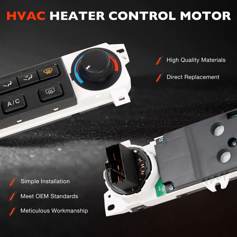 Heater A C Climate Control Module Panel Switch for Honda Accord Odyssey 1998-04