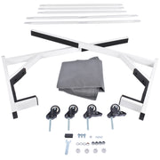 DURAFORCE White HARDTOP STORAGE CART+COVER Hard Tops for Chevrolet Corvette Mercedes-Benz
