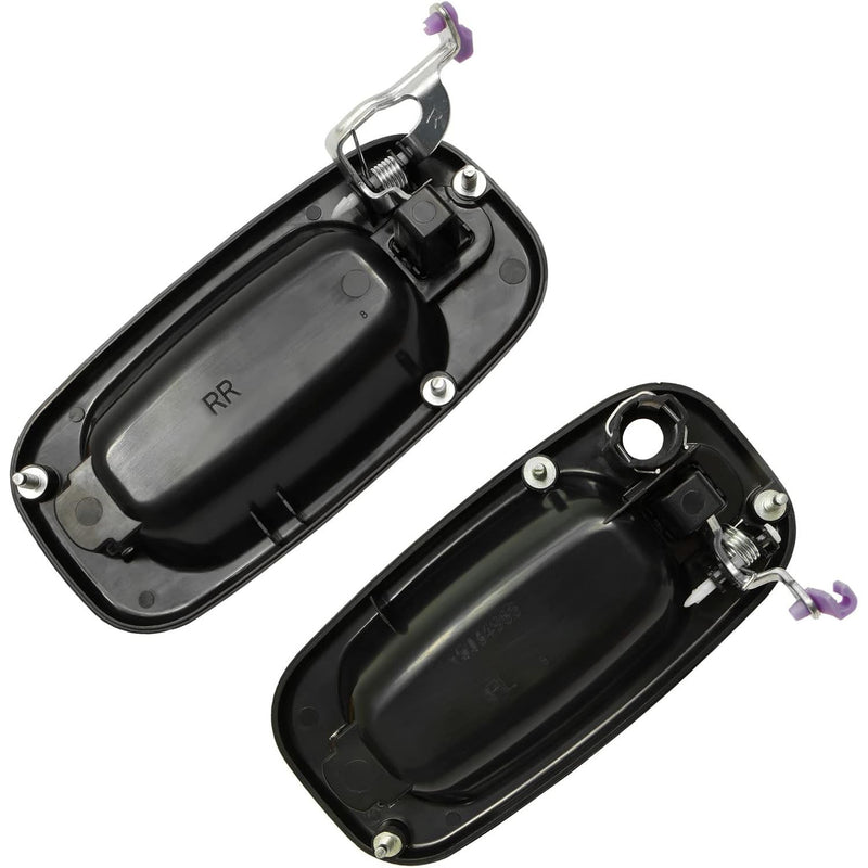 Exterior Door Handle Front Rear for Chevy Silverado GMC Cadillac 99 07 4Pcs