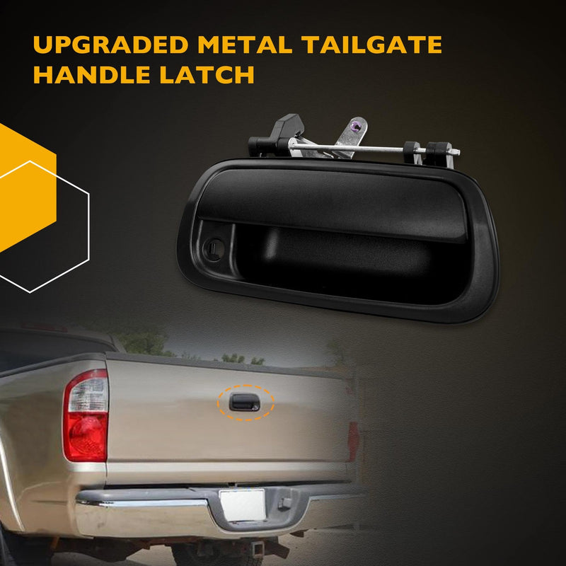 Upgraded Metal Tailgate Handle Liftgate Latch w Keyhole For Toyota 00 06 Tundra