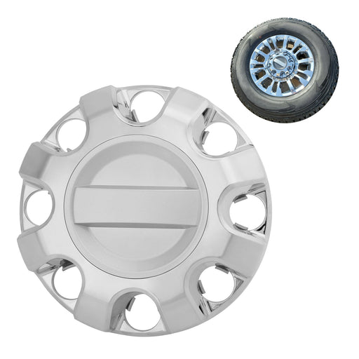 DURAFORCE HC3Z1130E Front Rear Wheel Center Hub Cap Chrome for Ford F250 Super Duty 17 24