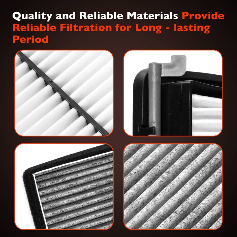 Engine Cabin Air Filter Set for Kia Telluride Hyundai Santa Fe 3.8L 2.0L
