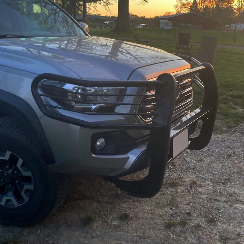 Headlight Grill Grille Front Bumper Brush Guard for Toyota Tacoma 2016-2023