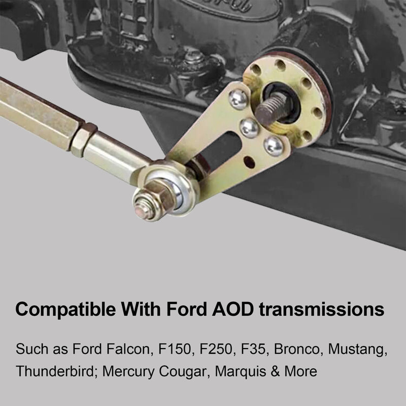 ACA1807 Adjustable Column Shift Linkage Kit 21 Inch for AOD Ford Transmission