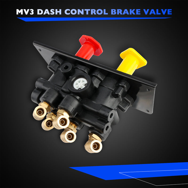 801631 MV3 Dash Air Brake Control Valve For Bendix Freightliner BW5013293 Volvo