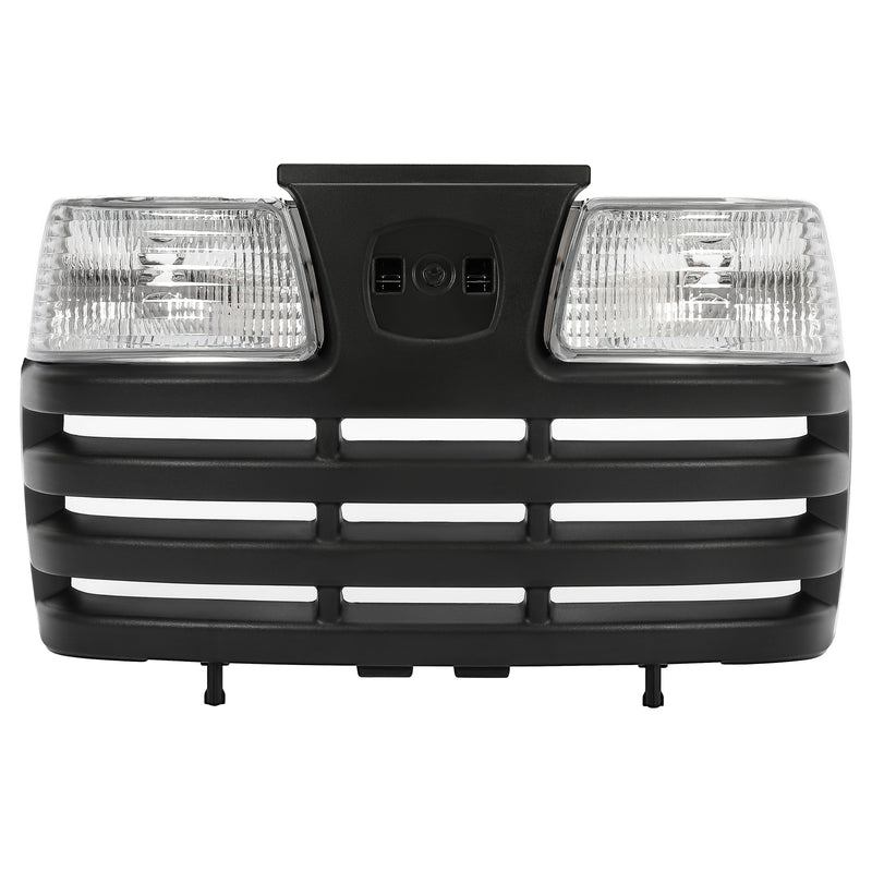 Lawn Mower Front Hood Grill Headlight Kit For John Deere X Series X585 X595 X700