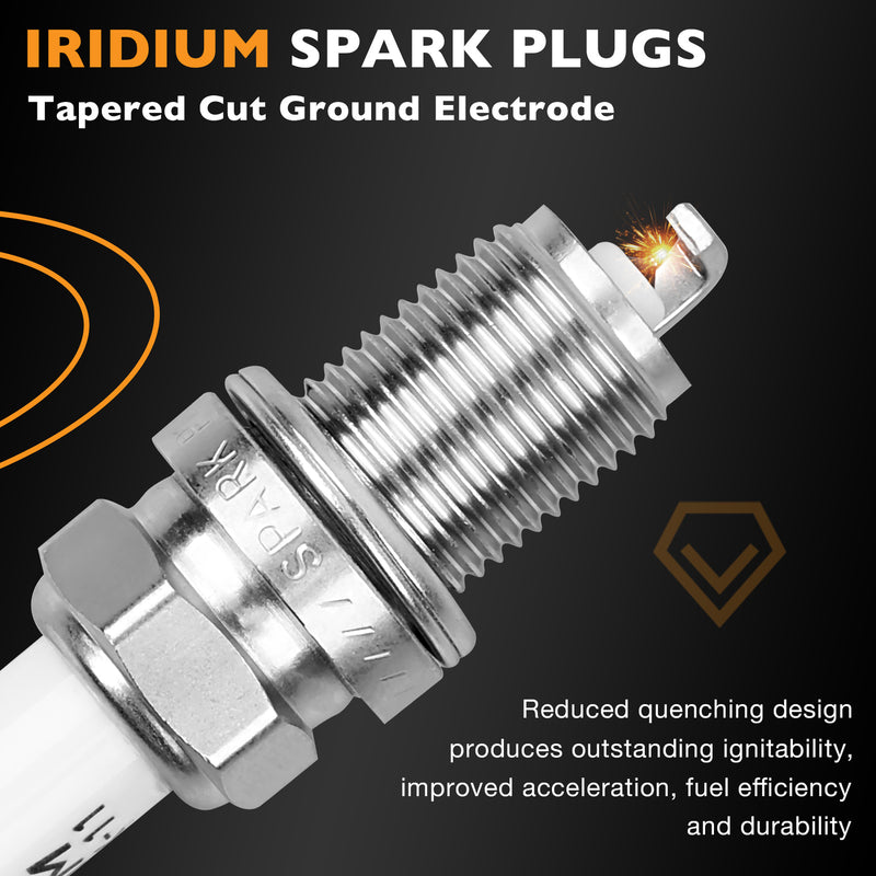 UF640 Ignition Coils Spark Plug Pack Wire for Dodge Durango Jeep Liberty 3 Piece