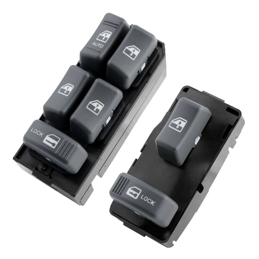 DURAFORCE Master Power Window Switch Driver and Passenger Side For Chevy GMC C K 1500 3500