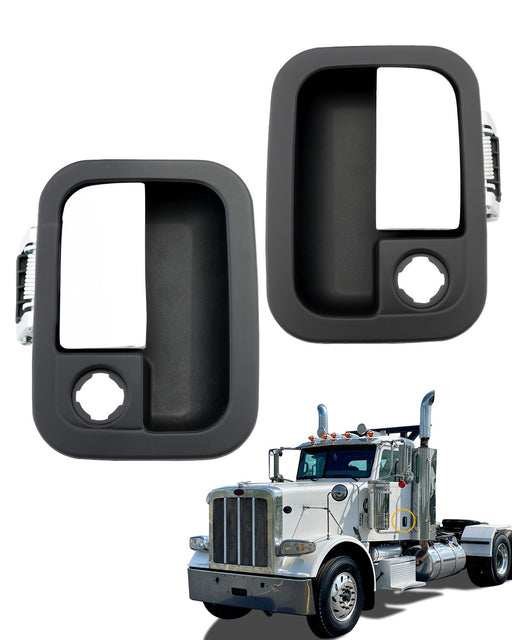 DURAFORCE Exterior Door Handle Passenger Driver Side for Kenworth C500 Peterbilt 2005 2025