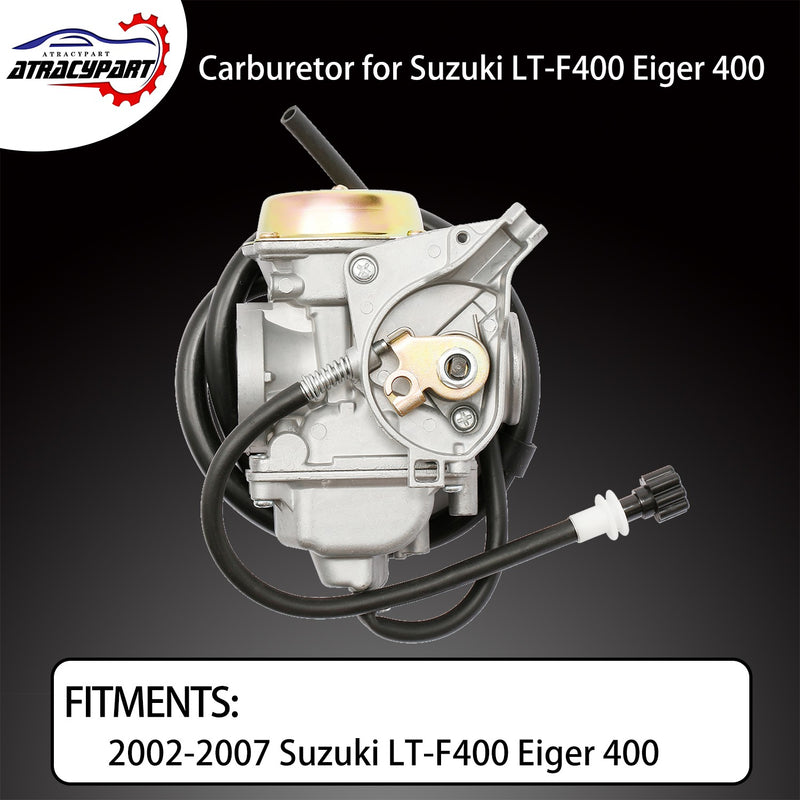 1320038F40 Carburetor For Suzuki Eiger 400 LTA400 LTF400 2002 2007 2X4 4X4