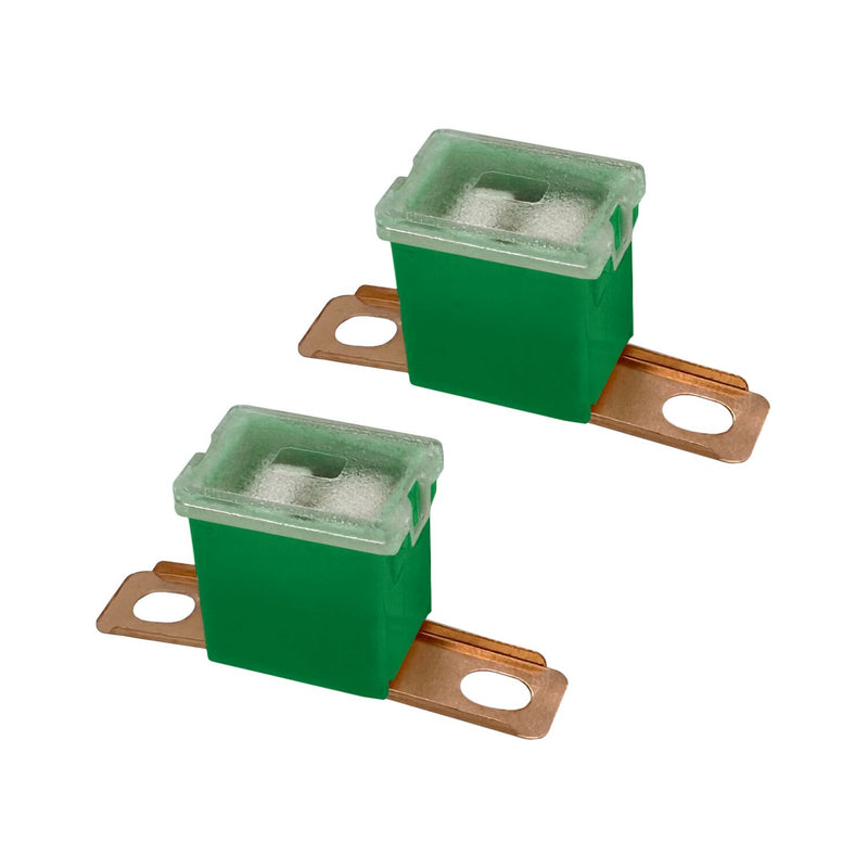 40A Bent Male 9/16 Fuse Cartridge FLD PAL Auto Link for Car Truck RV SUV 2 Pack