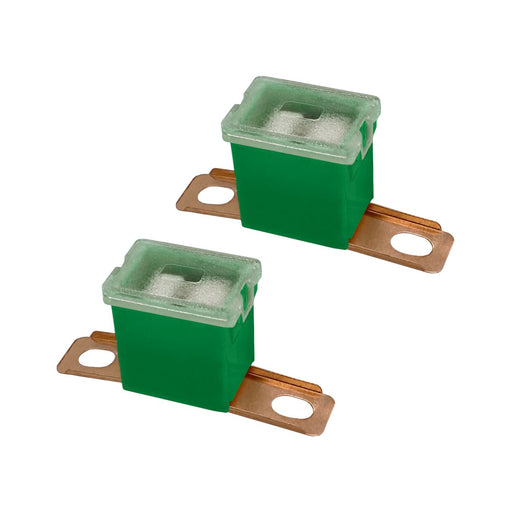 DURAFORCE 40A Bent Male 9/16 Fuse Cartridge FLD PAL Auto Link for Car Truck RV SUV 2 Pack