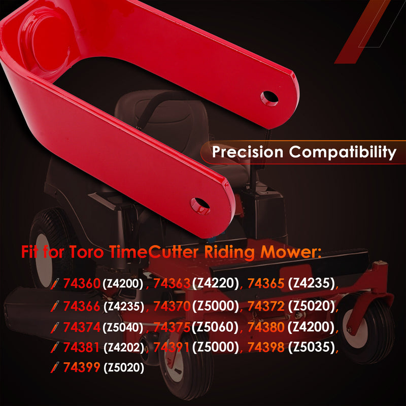 108-7851-01 Red Caster Fork for Toro TimeCutter 74360 74363 Zero Turn Mower