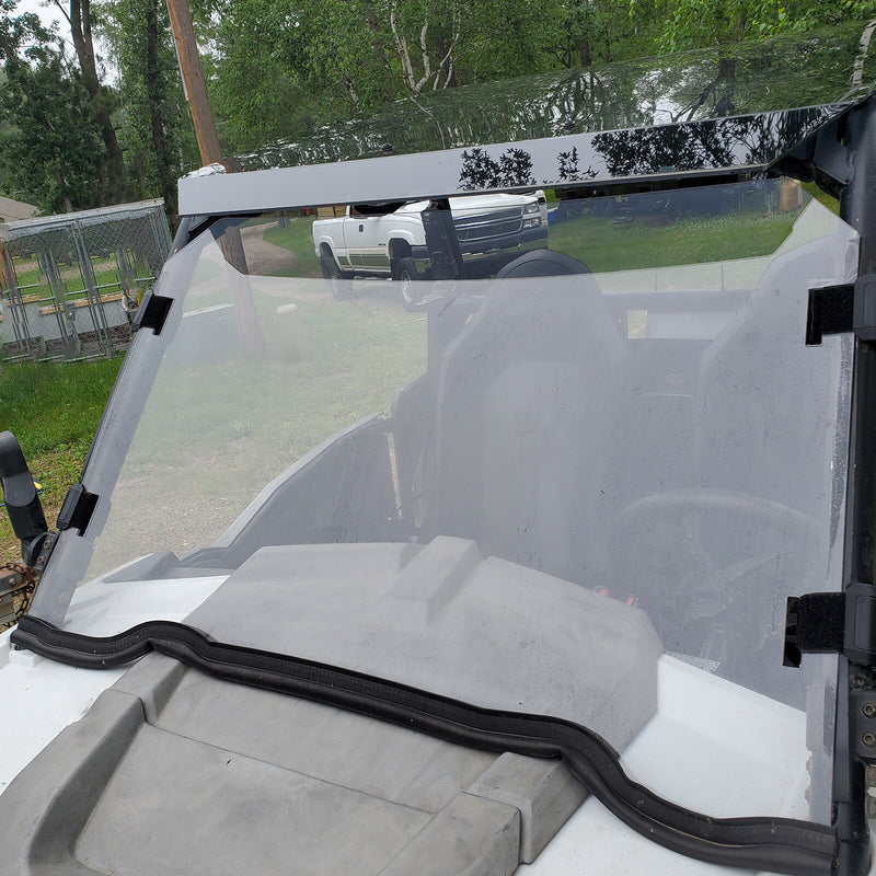 Full Windshield for Polaris RZR 900 1000 Turbo 2014-2021 with Assembly Fitting Sets