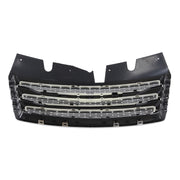 DURAFORCE Front Bumper Grille Black w/Chrome Trim For 2010-2015 GMC Terrain SLT GM1200630