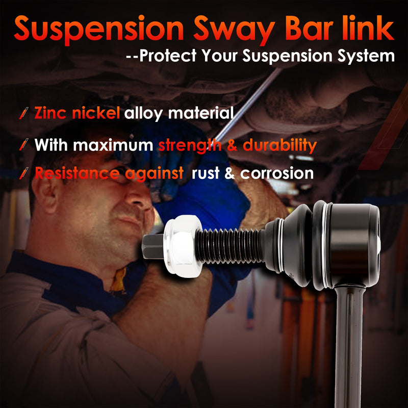 K750996 Front Sway Bar Stabilizer Link Kit For Dodge Ram 1500 2019 To 2024 2Pcs