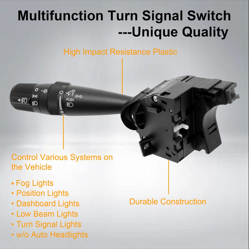 Turn Signal Headlight Dimmer Switch for Jeep Patriot Wrangler Dodge Nitro