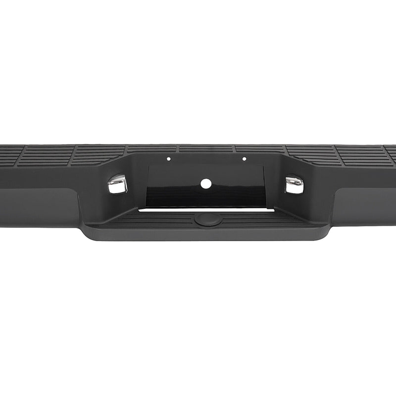 Black Steel Rear Bumper Assembly Face Bar For 1993-2011 Ford Ranger Styleside
