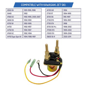 DURAFORCE Starter Relay Solenoid for Kawasaki Jet Ski 1991 2011 27010 3724 27010 3760