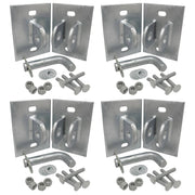 DURAFORCE Floating Stationary Dock Connector Hinge Kit Male Female T Style Brackets 4