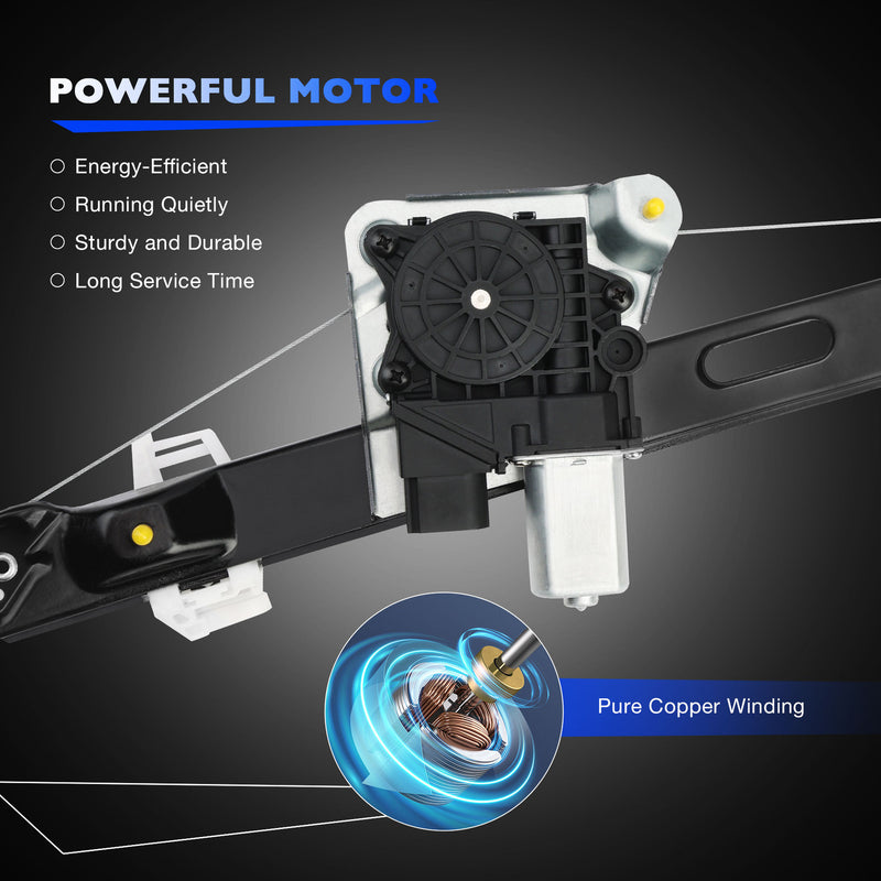 Window Regulator Motor Rear Right for BMW E90 E91 328i 335i 330i 335d M3 323i